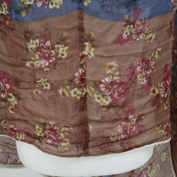 Maurices Infinity Scarf Multi Cottagecore Grannycore Boho Feminine Romantic - Picture 9 of 16